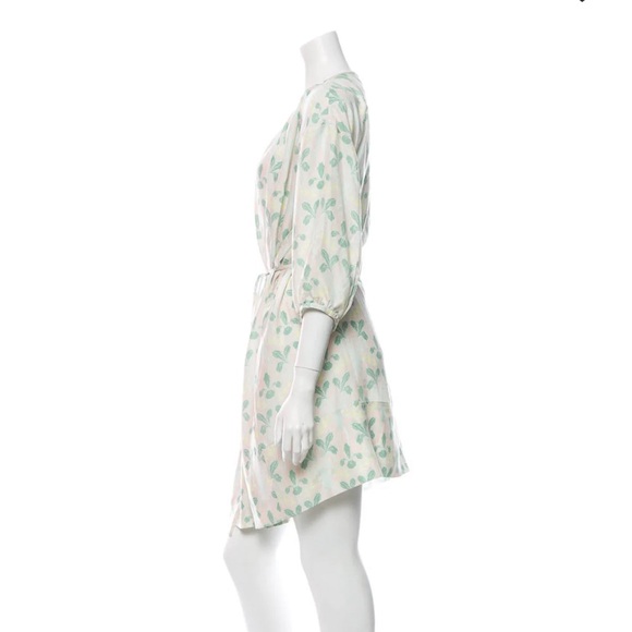 girl. By Band of Outsiders Silk 3/4 Sleeve Dress - Picture 2 of 3